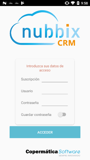 Nubbix CRM Screenshot 0