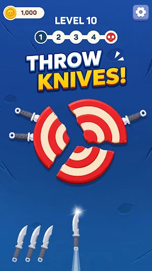 Knife Hunt: Monster Spin Screenshot 0