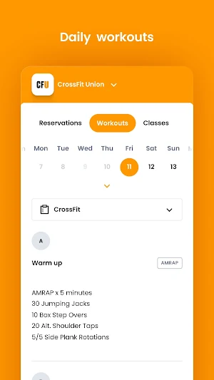 CrossFit Union Screenshot 3
