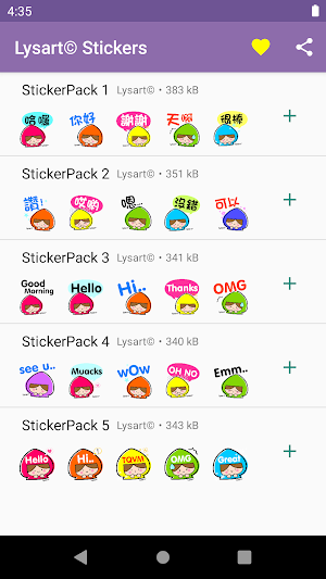 Hoodie Girl Stickers 小帽女孩贴纸 Screenshot 1