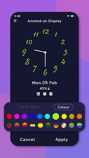 AOD Amoled - Always On Display Screenshot 3