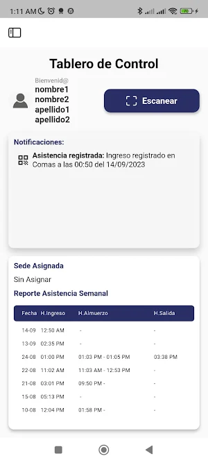 Sistema Integrado de Gestión Screenshot 1