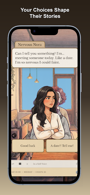 Coffee Chat: Story Choice Game Screenshot 3