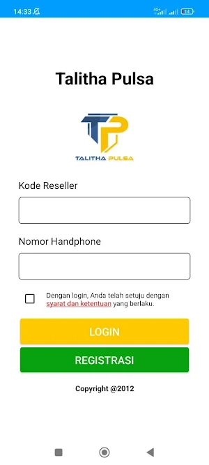 Talitha Pulsa Screenshot 1