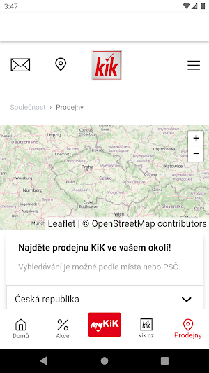 myKiK - Česká republika Screenshot 3