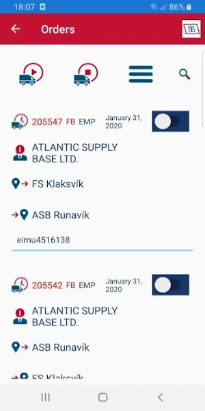 CMS Drivers Mobile Screenshot 0