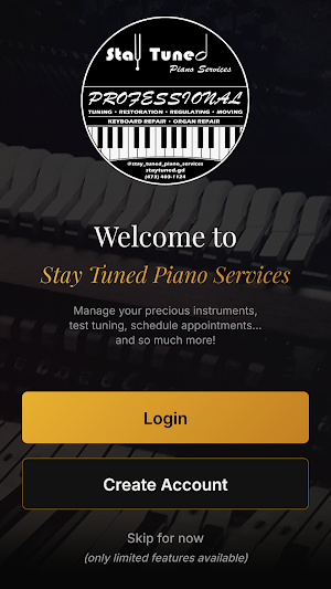 Stay Tuned Piano Services Screenshot 0