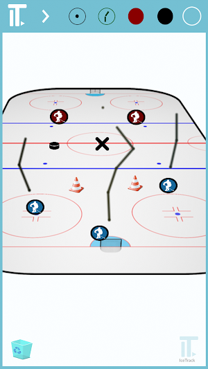 Icetrack Hockey Board Screenshot 0