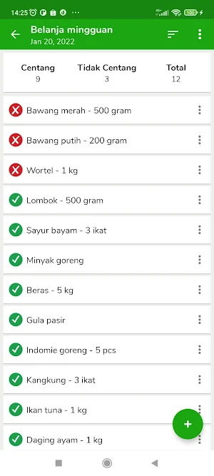 Catatan Belanja Harian Screenshot 3