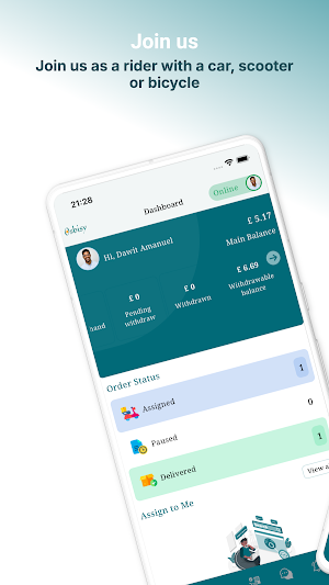 Osbisy Delivery Screenshot 1