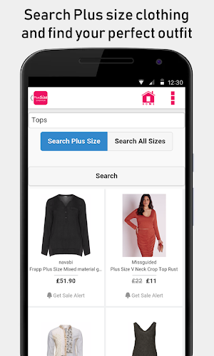 Plus Size Clothes Shopper Screenshot 1