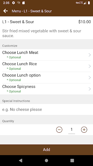 Angel Thai Cuisine Screenshot 2