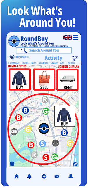 RoundBuy marketplace: shopping Screenshot 1