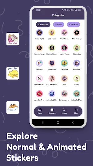 Good Night Stickers Screenshot 3