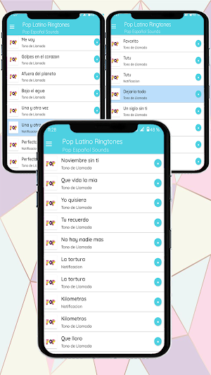 Latin Pop Ringtones Screenshot 2
