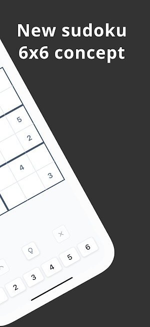 Mini Sudoku - 6x6 Linked Screenshot 1