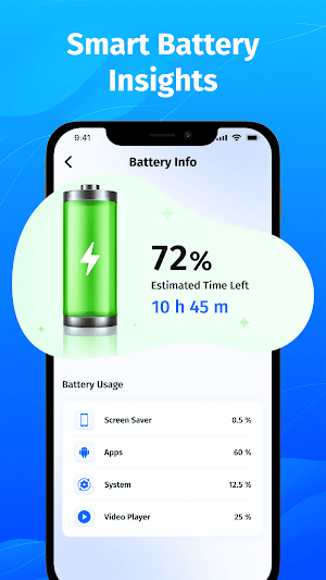 Purly Phone Junk Cleaner Home Screenshot 2