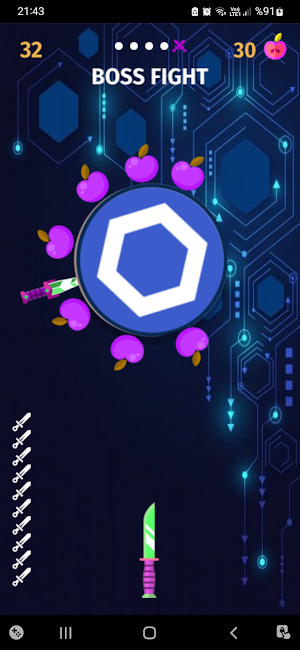 Knife Game Earn Bitcoin Screenshot 2