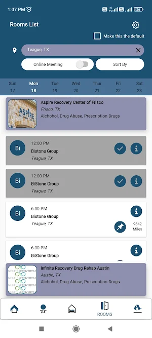 zSober AA, AA Meetings,Rehab Screenshot 1