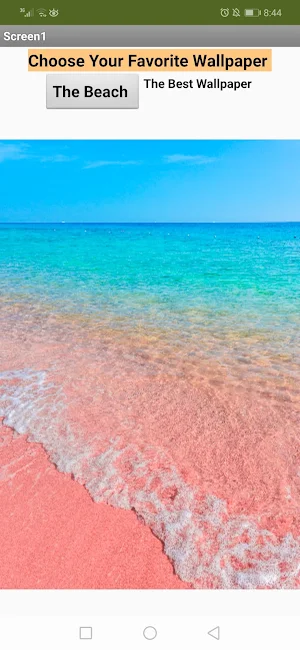 Beach Wallpaper Screenshot 1