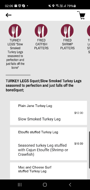 Thrills Turkey Legs Screenshot 3