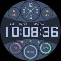 Blue Color Layer For Wear OS