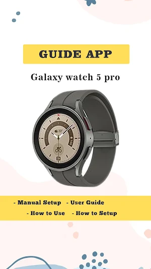 Galaxy watch 5 pro instruction Screenshot 1