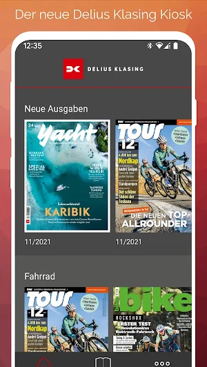 Delius Klasing Kiosk Screenshot 0