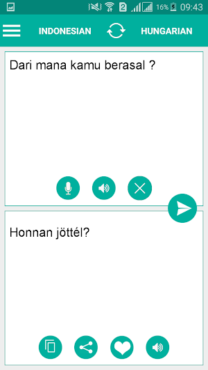 Hungarian Indonesian Translator Screenshot 1