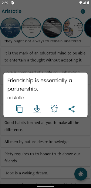 Aristotle Quotes and Sayings Screenshot 3
