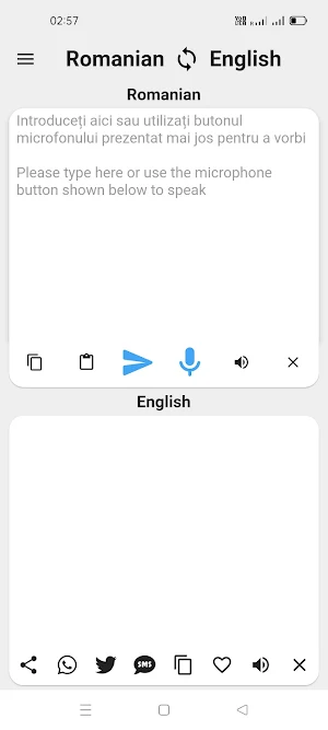 Romanian To English Translator Screenshot 0