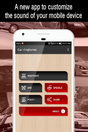 car ringtones for phone, car sounds and ringtones Screenshot 0