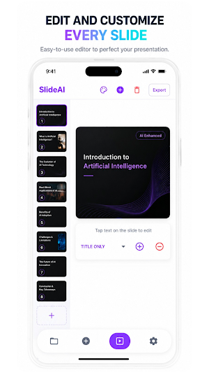 ImagineX:AI Presentation Maker Screenshot 0