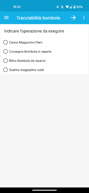 Tracciabilità bombole Screenshot 1