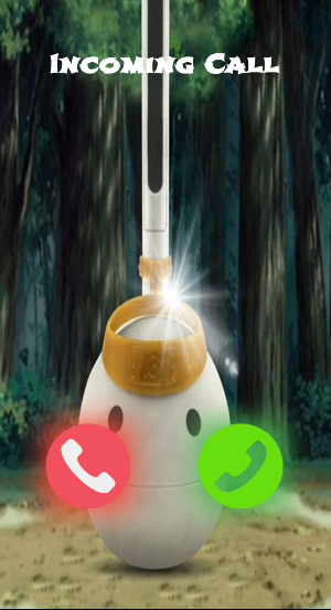 Otamatone Fake video call Screenshot 0