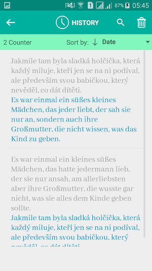 Czech German Translator Screenshot 3