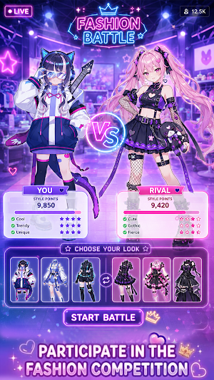 Star Idol: Anime Doll Makeover Screenshot 3
