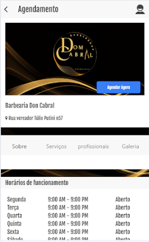 Barbearia Dom Cabral Screenshot 1