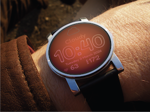 Pixel Chromatic Watch Face Screenshot 2