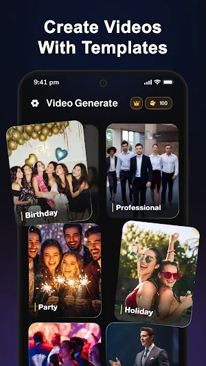 Vixly・AI Photo To Video Maker Screenshot 3