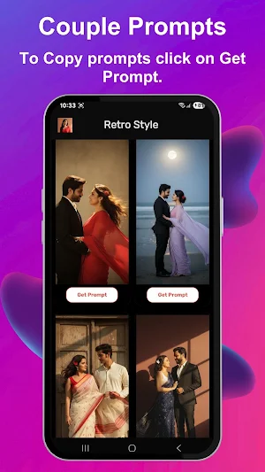 Retro Style : AI Photo Prompt Screenshot 0