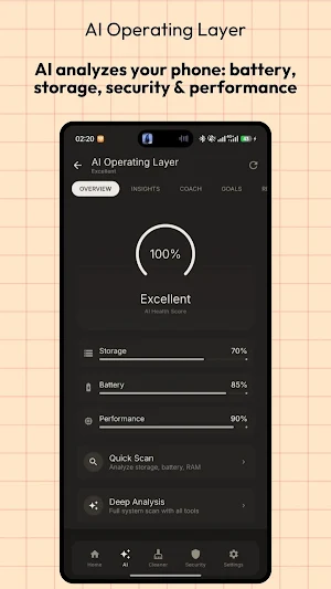 AI Device Care: Intelligence Screenshot 1