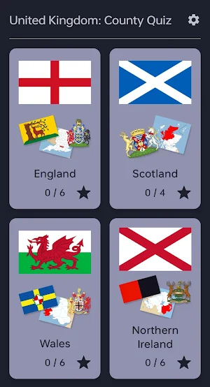 United Kingdom: County Quiz Screenshot 0