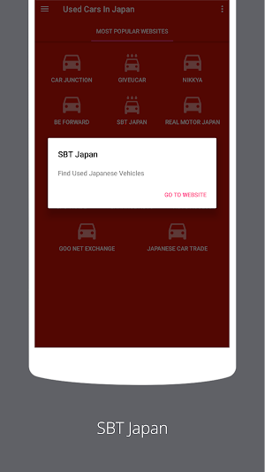 Used Cars in Japan Screenshot 1