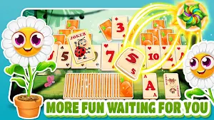 TriPeaks Solitaire Grow Flowers Screenshot 1