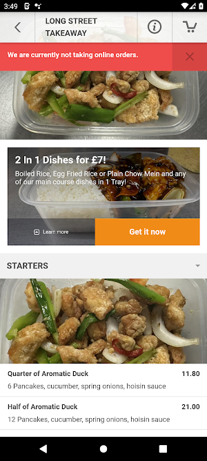 Long Street Takeaway Screenshot 2