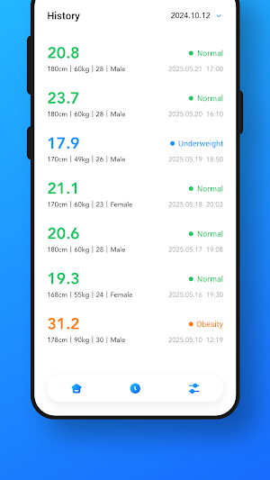 My BMI Calc Screenshot 0