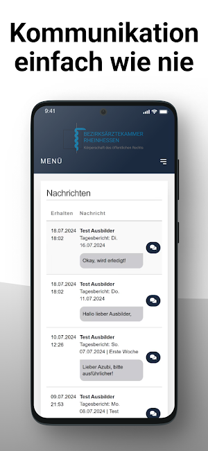 BzÄK RHH MFA Screenshot 2
