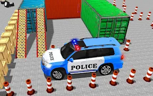 Police Jeep Spooky Stunt Parking 3D Screenshot 1