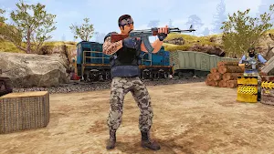 FPS 3D Commando Shooting Game Screenshot 1
